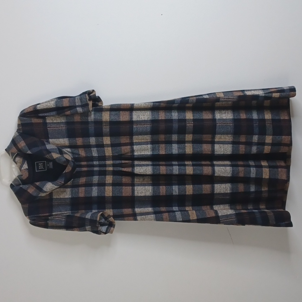 JH JCP Cowl Neck black/brown shift Women Dress